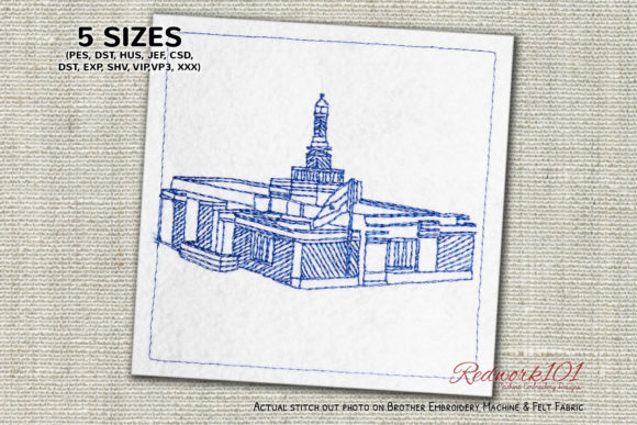 Asuncion Paraguay Temple Embroidery Review for Small Business Use