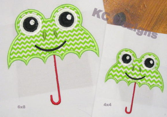 Frog Umbrella Embroidery Design Review: A Charming Addition to Kids’ Projects