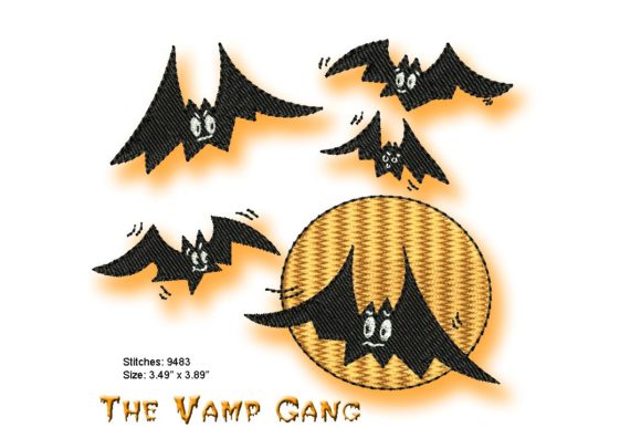 Vamps Moon: A Traditional Halloween Embroidery Design Review